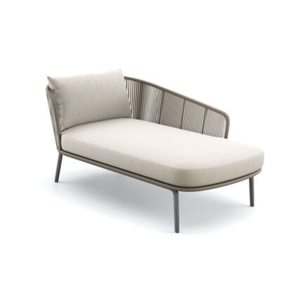 Braid & Rope Garden lounger set for Garden, patio, poolside, farmhouse, resort, cafeteria by Sundecor Outdoor Furniture India