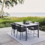 Braid & Rope Outdoor Dining Set for Garden, Patio, Terrace by Sundecor Outdoor Furniture