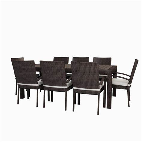Outdoor Wicker Dining set for garden, patio, farmhouse or terrace by Sundecor Outdoor Furniture Outdoor wicker dining set for garden, patio, farmhouse, resort, restaurant by Sundecor Outdoor Furniture