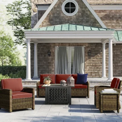 Outdoor wicker Sofa Set for Garden, Patio, Terrace, Restaurant by Sundecor Outdoor Furniture