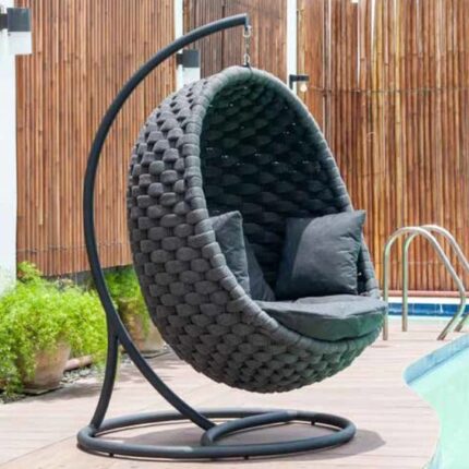 Outdoor Rope Swing Set for Garden, Balcony, Terrace by Sundecor Outdoor Furniture