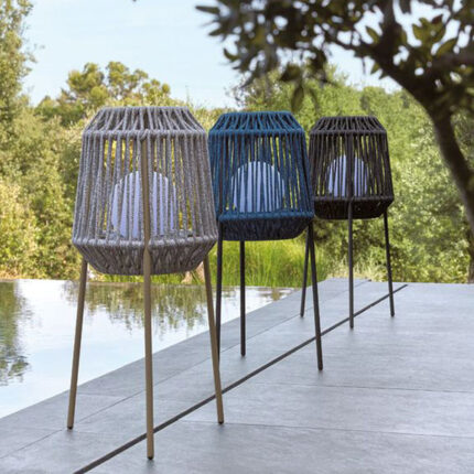 Outdoor Furniture Braid & Rope Lamps for Garden by Sundecor Outdoor Furniture