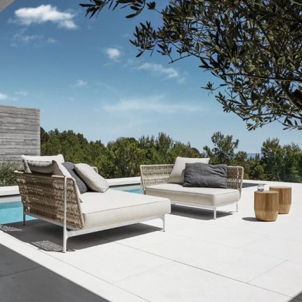 Braid & Rope Outdoor Sofa Set for Garden, Patio, Resort or Terrace by Sundecor Outdoor Furniture India