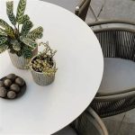 Outdoor Braid & Rope Center table for garden, patio or terrace by Sundecor Outdoor Furniture