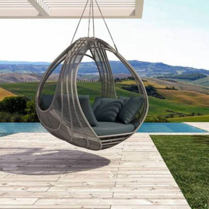 Outdoor Rope Swing Set for Garden, Balcony, Terrace by Sundecor Outdoor Furniture