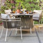 Outdoor Braid & Rope Center table for garden, patio or terrace by Sundecor Outdoor Furniture