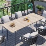 Outdoor Furniture Braid & Rope Dining Set by Sundecor Outdoor Furniture