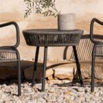 Outdoor Furniture Braid & Rope Side Table by Sundecor Outdoor Furniture