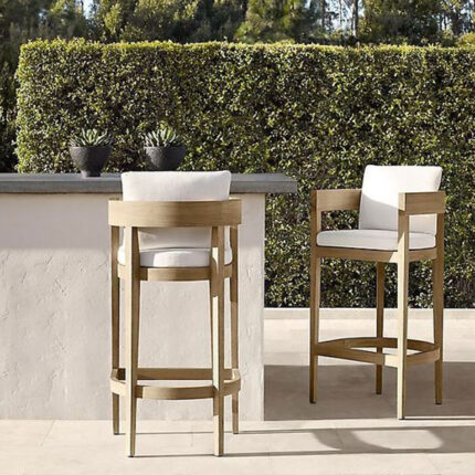 Outdoor Wooden Bar Set for Garden, Club, Bar, Restaurant, terrace by Sundecor outdoor Furniture
