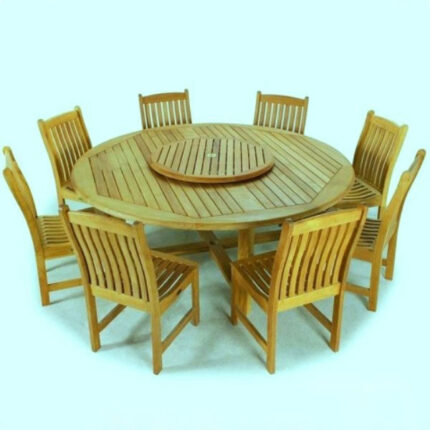 Outdoor Furniture Wooden Dining Set for Garden, Dining room, Balcony, Patio, Terrace by Sundecor Outdoor Furniture