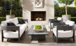 Outdoor Furniture Wooden Sofa Set for Garden, patio, Balcony, Terrace by Sundecor Outdoor Furniture