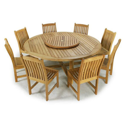 Outdoor Furniture Wooden Dining Set for Garden, Dining room, Balcony, Patio, Terrace by Sundecor Outdoor Furniture