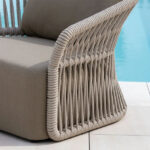 Braid & Rope Outdoor Sofa set for Garden, patio, terrace, cafeteria, hotel, farmhouse by Sundecor Outdoor Furniture