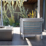 Braid & Rope Outdoor Sofa set for Garden, patio, terrace, restaurant, cafeteria, farmhouse by Sundecor Outdoor Furniture