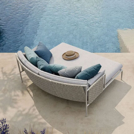Outdoor Rope Daybed for Garden, patio, terrace, poolside by Sundecor Outdoor Furniture India