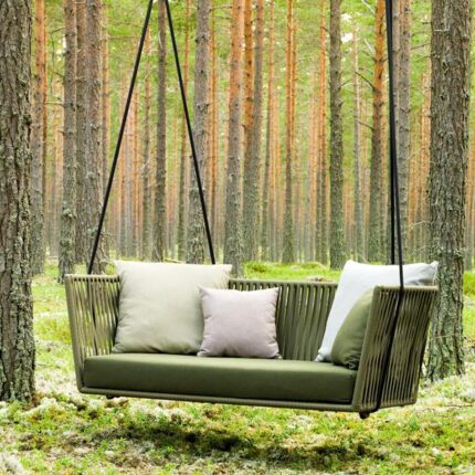 Outdoor Rope Swing set for Garden, patio, terrace, balcony by Sundecor Outdoor Furniture
