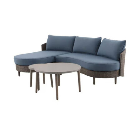 Outdoor Wicker Sofa set for Garden, patio, terrace, restaurant, resort, hospital, hotel, club by Sundecor Outdoor Furniture