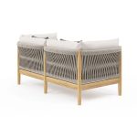 Braid & Rope Outdoor Sofa Set perfect for Garden, patio or farmhouse, balcony by Sundecor Outdoor Furniture India