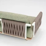 Outdoor Braid & Rope Sofa set in Goa, India for Garden, Patio or farmhouse by Sundecor Outdoor Furniture