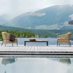 Braid & Rope outdoor sofa set Manufacturer in Hyderabad for garden, patio or farmhouse, terrace by Sundecor Outdoor Furniture