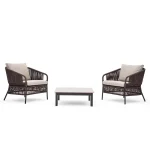 Braid & Rope outdoor sofa set Manufacturer in Hyderabad for garden, patio or farmhouse, terrace by Sundecor Outdoor Furniture