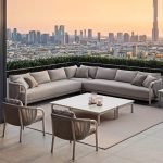 Braid & Rope Outdoor Sofa set Manufacturer in Mumbai, Maharashtra perfect for Garden, patio or terrace, resort by Sundecor Outdoor Furniture Delhi