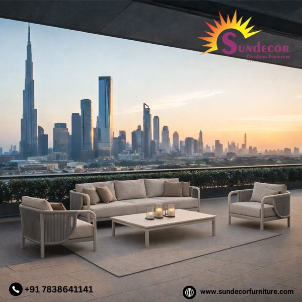 Luxury Outdoor Furniture in Pune, it's perfect for garden, patio or farmhouse by Sundecor Outdoor Furniture