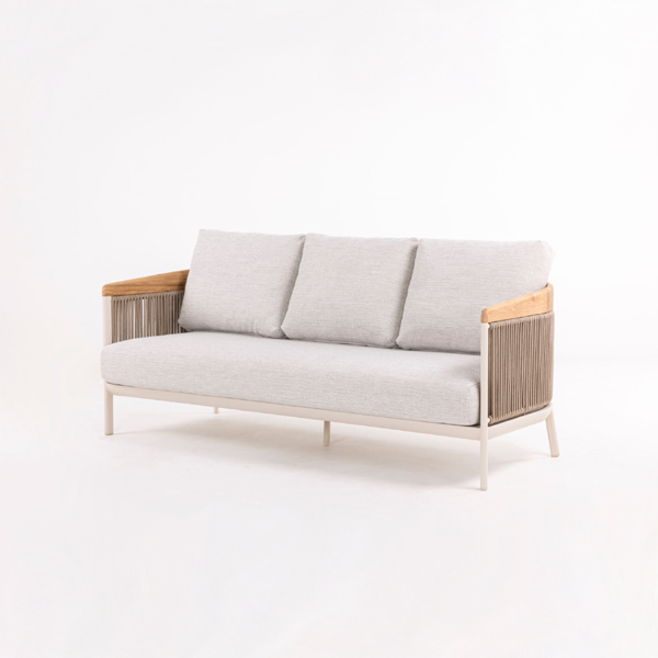 Braid & Rope outdoor sofa set in Hyderabad perfect for garden, patio or farmhouse by Sundecor Outdoor Furniture