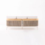 Braid & Rope outdoor sofa set in Hyderabad perfect for garden, patio or farmhouse by Sundecor Outdoor Furniture