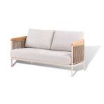 Braid & Rope outdoor sofa set in Hyderabad perfect for garden, patio or farmhouse by Sundecor Outdoor Furniture
