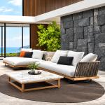 Braid & Rope Outdoor Sofa Set in Mumbai Maharashtra for Garden, patio or farmhouse by Sundecor Outdoor Furniture